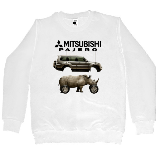 Women's Premium Sweatshirt - Mitsubishi - Logo - Pajero - 1 - Mfest