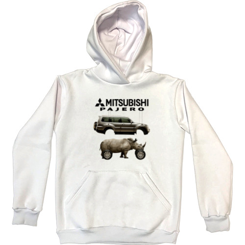 Kids' Premium Hoodie - Mitsubishi - Logo - Pajero - 1 - Mfest