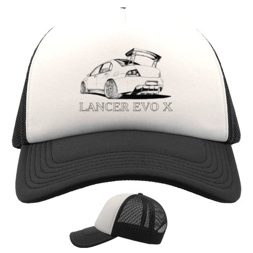 Trucker Cap - Mitsubishi - Logo - Lancer - 5 - Mfest