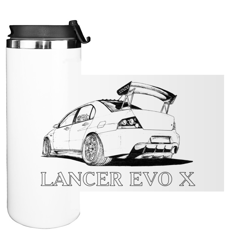 Water Bottle on Tumbler - Mitsubishi - Logo - Lancer - 5 - Mfest