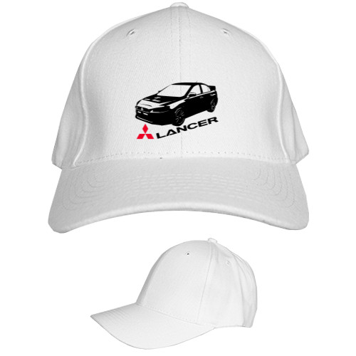 Kids' Baseball Cap 6-panel - Mitsubishi - Logo - Lancer - 2 - Mfest