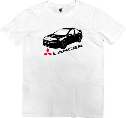 Футболка Премиум Детская - Mitsubishi - Logo - Lancer - 2 - Mfest