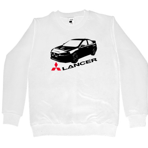 Свитшот Премиум Женский - Mitsubishi - Logo - Lancer - 2 - Mfest