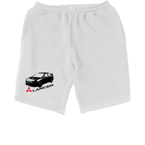 Men's Shorts - Mitsubishi - Logo - Lancer - 2 - Mfest