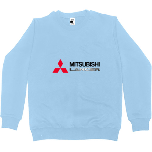 Men’s Premium Sweatshirt - Mitsubishi - Logo - Lancer - 1 - Mfest