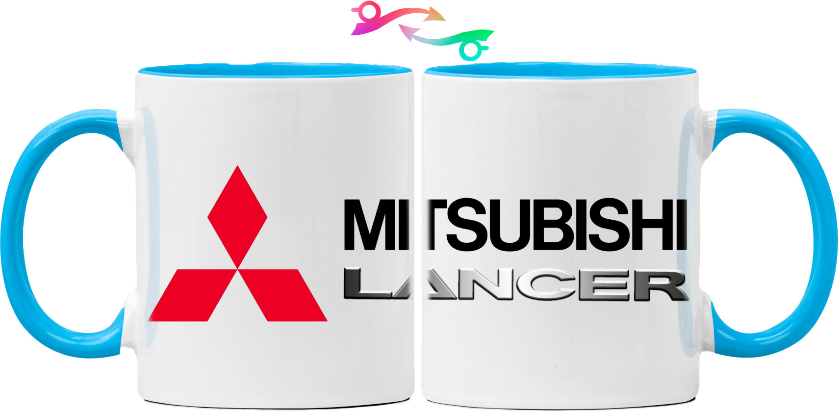 Кружка - Mitsubishi - Logo - Lancer - 1 - Mfest