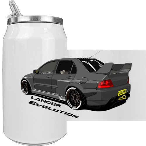 Aluminum Can - Mitsubishi - Logo - Evo - Mfest