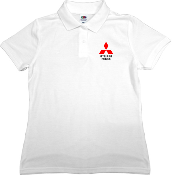 Поло Женское Fruit of the loom - Mitsubishi - Logo - 2 - Mfest