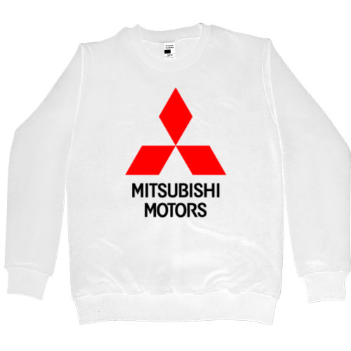 Світшот Преміум Чоловічий - Mitsubishi - Logo - 2 - Mfest