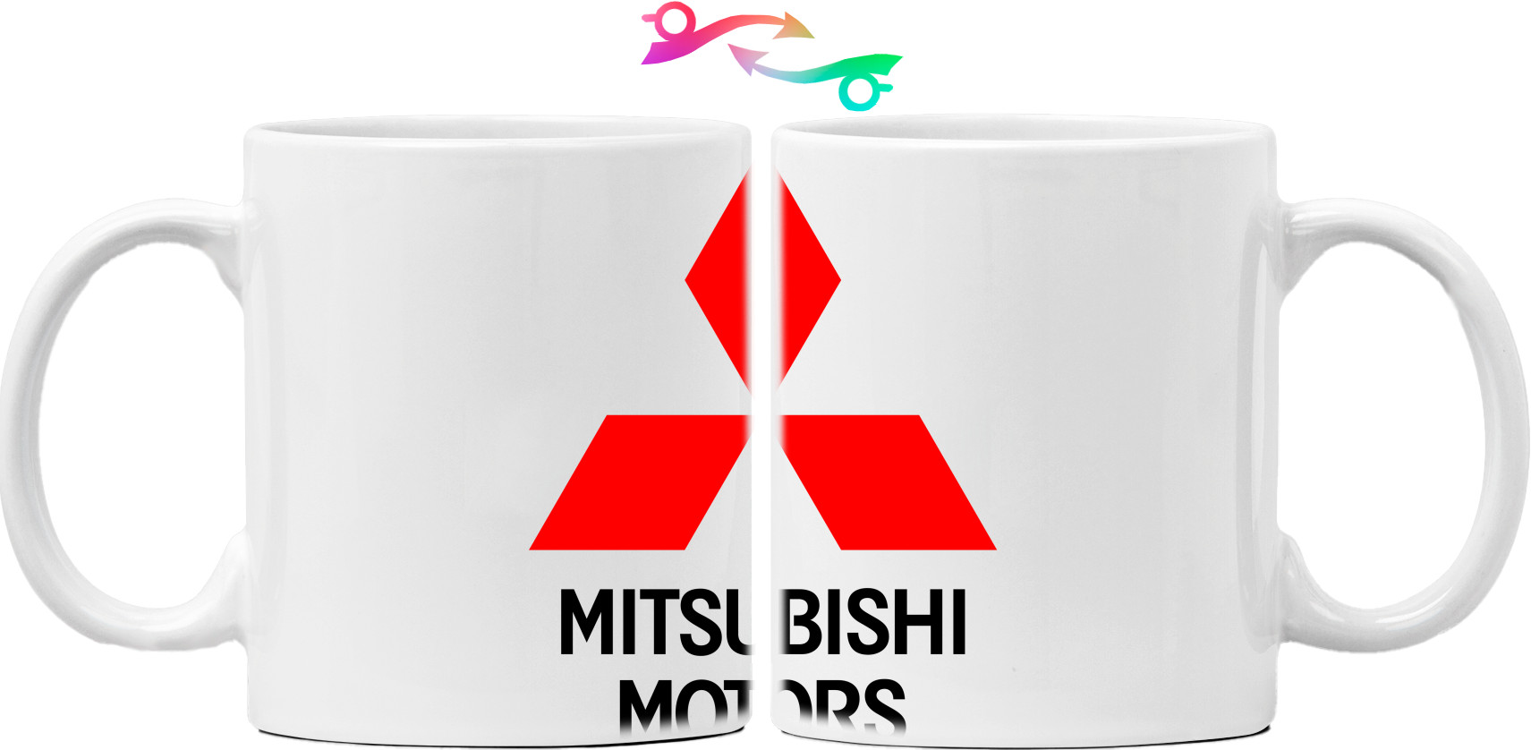 Кружка - Mitsubishi - Logo - 2 - Mfest