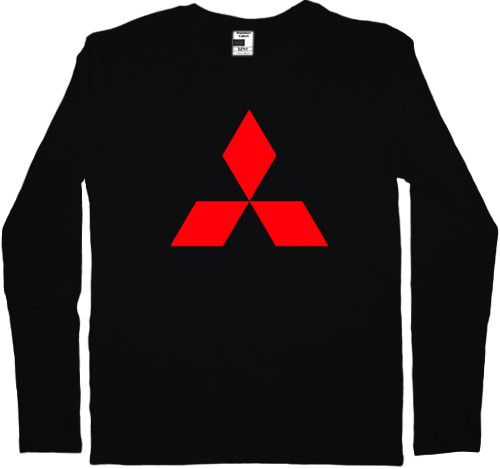 Men's Longsleeve Shirt - Mitsubishi - Logo - 1 - Mfest