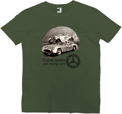 Men’s Premium T-Shirt - Mercedes Benz - Logo 15 - Mfest