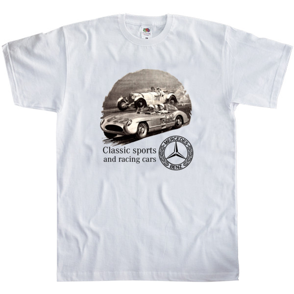 Футболка Класика Дитяча Fruit of the loom - Mercedes Benz - Logo 15 - Mfest