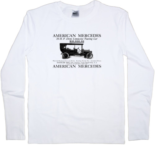 Men's Longsleeve Shirt - Mercedes Benz - Logo 13 - Mfest