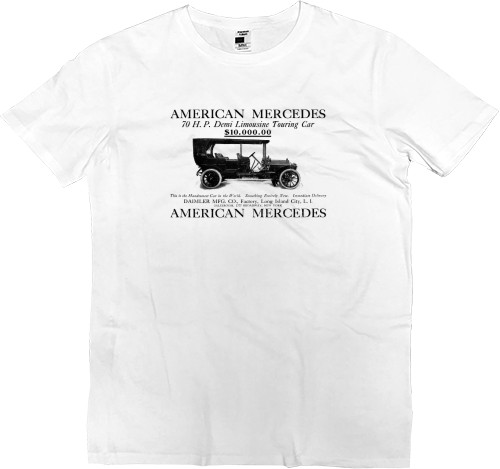 Men’s Premium T-Shirt - Mercedes Benz - Logo 13 - Mfest