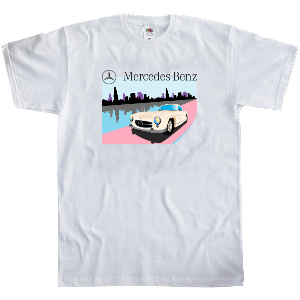 Футболка Класика Дитяча Fruit of the loom - Mercedes Benz - Logo 12 - Mfest