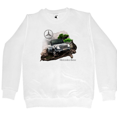 Women's Premium Sweatshirt - mercedes benz - logo 10 - Mfest