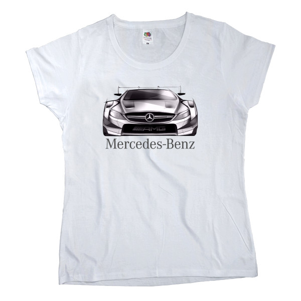 Women's T-shirt Fruit of the loom - Mercedes Benz - Logo 8 - Mfest