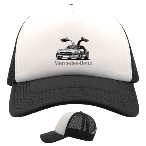 Kids' Trucker Cap - Mercedes Benz - Logo 6 - Mfest