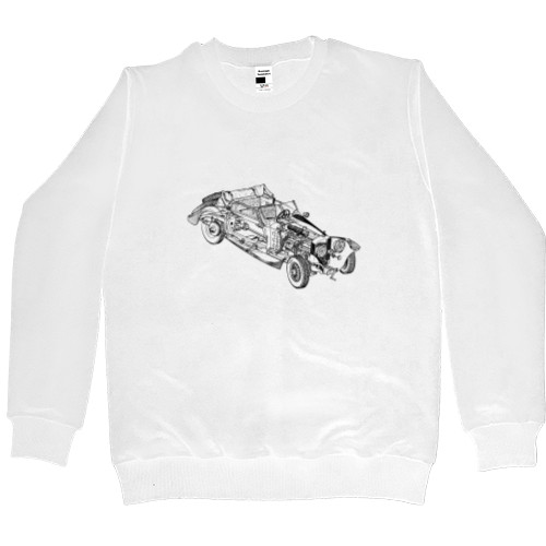 Men’s Premium Sweatshirt - Mercedes Benz - Logo 5 - Mfest