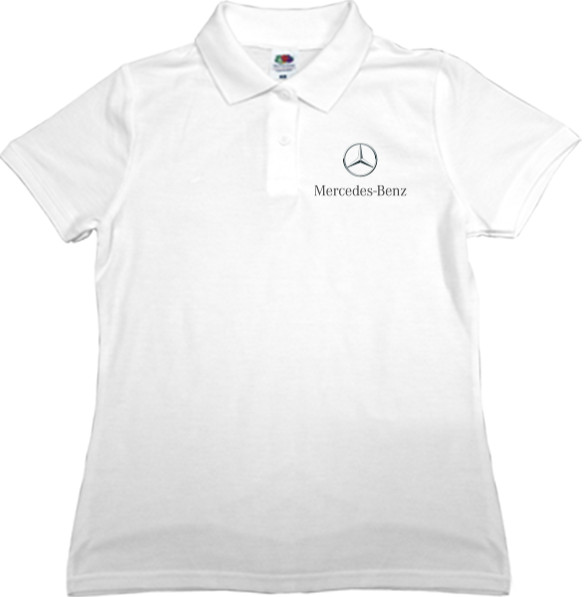 Women's Polo Shirt Fruit of the loom - Mercedes Benz - Logo 1 - Mfest