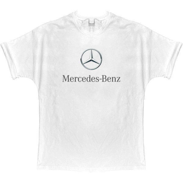 T-shirt Oversize - Mercedes Benz - Logo 1 - Mfest