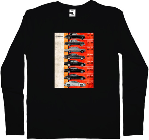 Men's Longsleeve Shirt - Mercedes Benz - Evolution 1 - Mfest