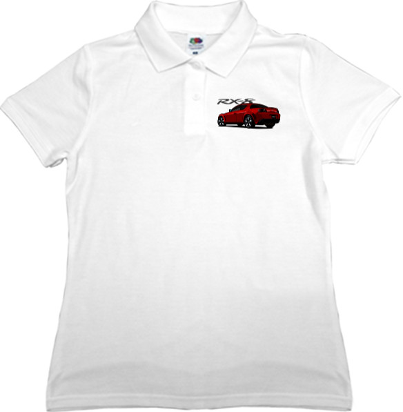 Women's Polo Shirt Fruit of the loom - Mazda RX-8 - Mfest