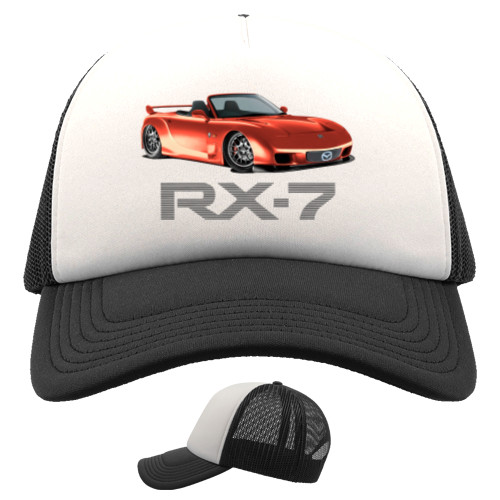 Trucker Cap - Mazda RX-7 - 2 - Mfest