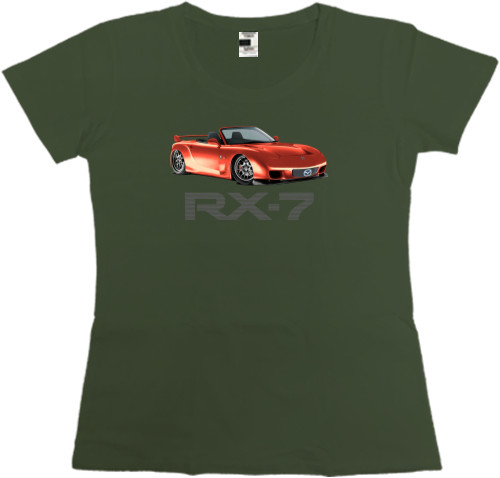 Women's Premium T-Shirt - Mazda RX-7 - 2 - Mfest