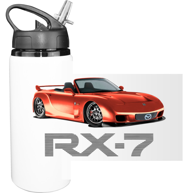 Бутылка для воды - Mazda RX-7 - 2 - Mfest