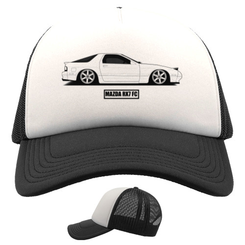 Trucker Cap - Mazda RX-7 - 1 - Mfest