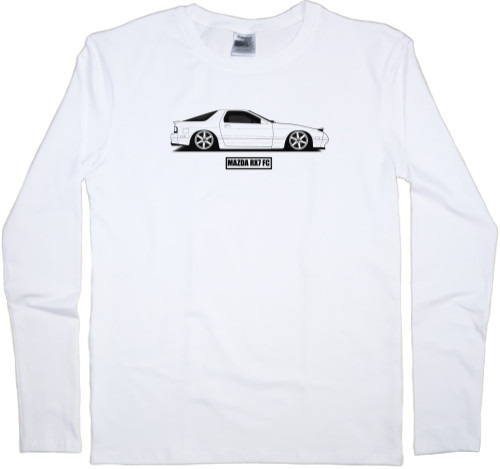 Men's Longsleeve Shirt - Mazda RX-7 - 1 - Mfest