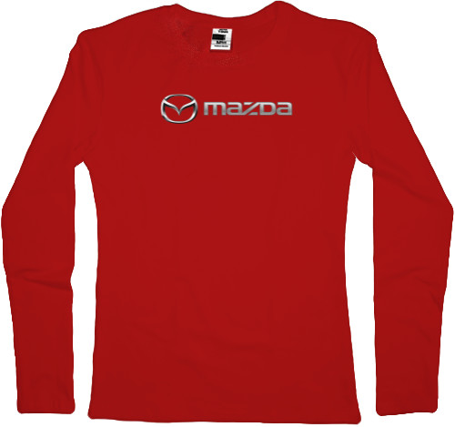 Women's Longsleeve Shirt - Mazda Logo 3 - Mfest