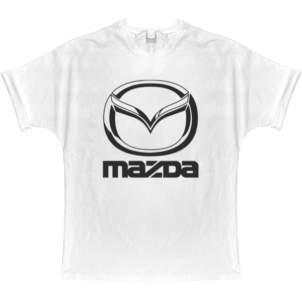 Футболка Оверсайз - Mazda Logo 2 - Mfest