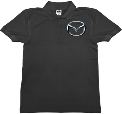 Man's Polo Shirt Fruit of the loom - Mazda Logo 1 - Mfest