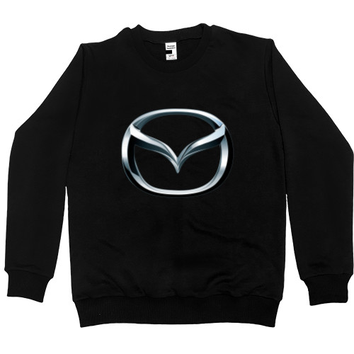 Свитшот Премиум Мужской - Mazda Logo 1 - Mfest