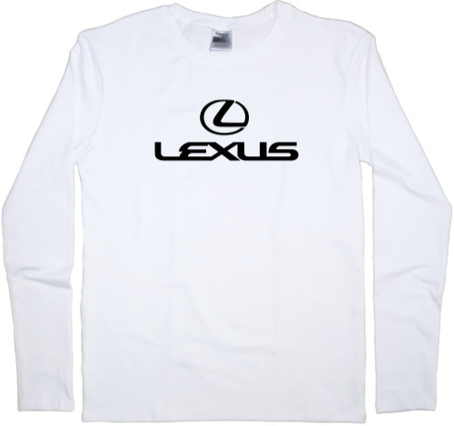 Футболка з Довгим Рукавом Чоловіча - Lexus Logo 3 - Mfest