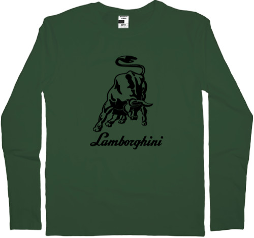 Men's Longsleeve Shirt - Lamborghini Logo 3 - Mfest