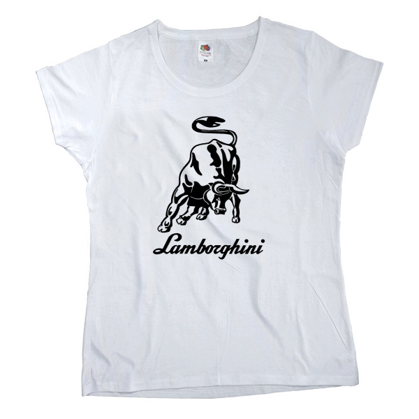 Women's T-shirt Fruit of the loom - Lamborghini Logo 3 - Mfest