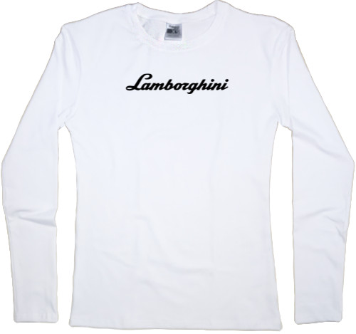 Women's Longsleeve Shirt - Lamborghini Logo 2 - Mfest