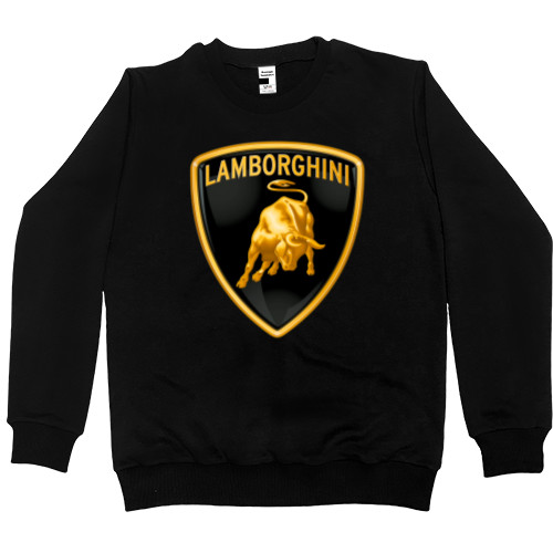 Світшот Преміум Чоловічий - Lamborghini Logo 1 - Mfest