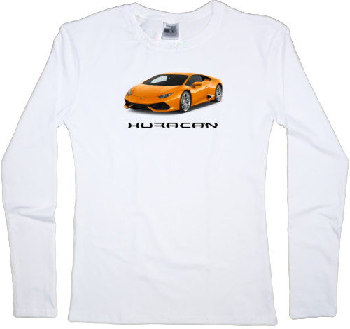 Women's Longsleeve Shirt - Lamborghini Huracan - Mfest