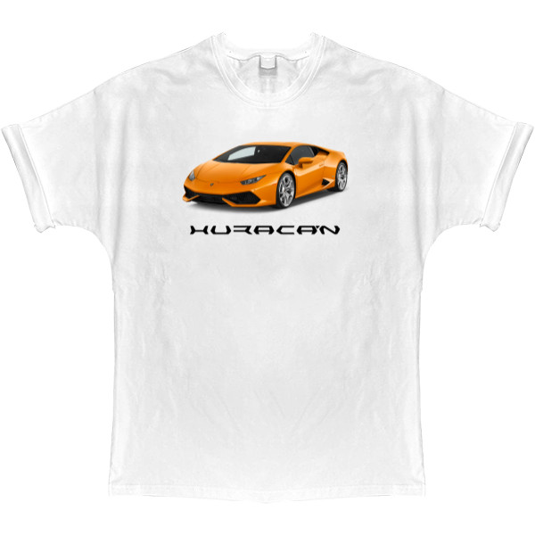 T-shirt Oversize - Lamborghini Huracan - Mfest