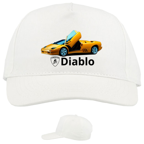 Кепка 5-панельная - Lamborghini Diablo - Mfest