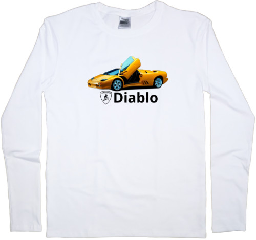 Men's Longsleeve Shirt - Lamborghini Diablo - Mfest