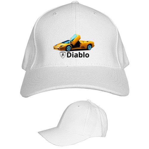 Kids' Baseball Cap 6-panel - Lamborghini Diablo - Mfest