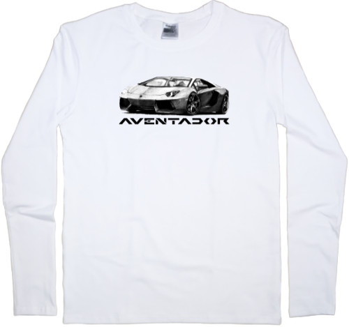 Men's Longsleeve Shirt - Lamborghini Aventador - Mfest