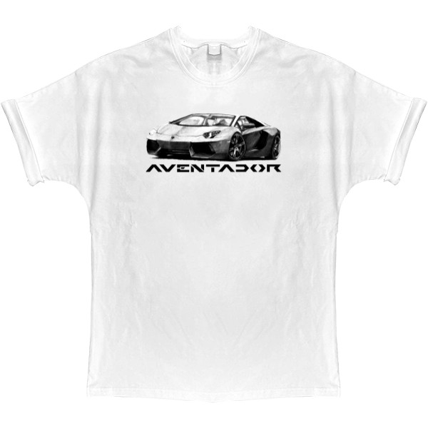 T-shirt Oversize - Lamborghini Aventador - Mfest