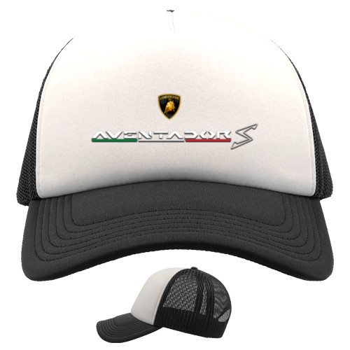 Kids' Trucker Cap - Lamborghini Aventador S - Mfest